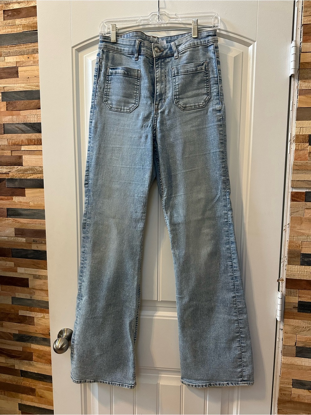 Light Wash Blue Women’s Jeans - Classic Flared Style